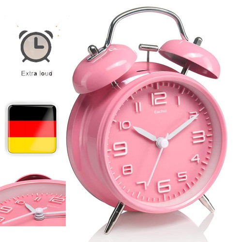Runder klassischer wecker mit - runder,
