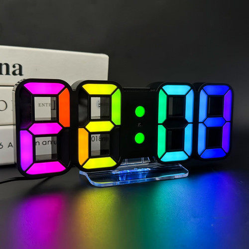 Seutgjie led digitalwecker - 3d,