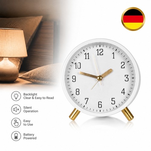 Wecker analog leise ohne - analog,,