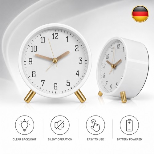 Wecker analog leise ohne - analog,